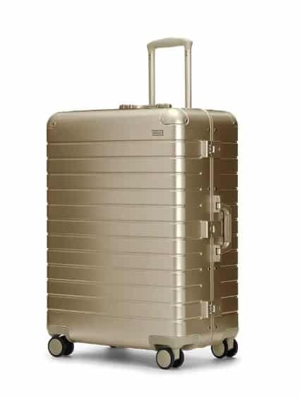 away aluminum luggage review