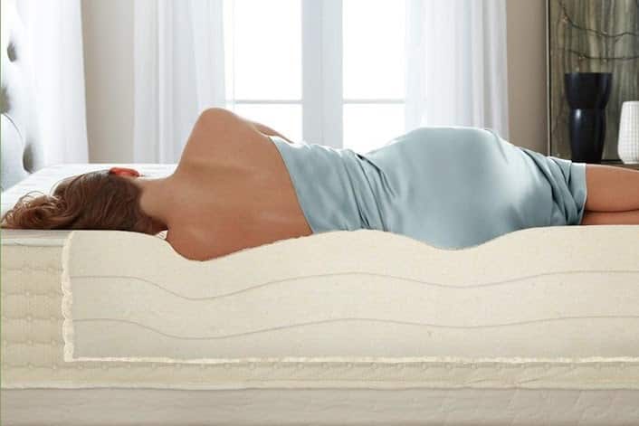 french grey plush mattress by beautysleep