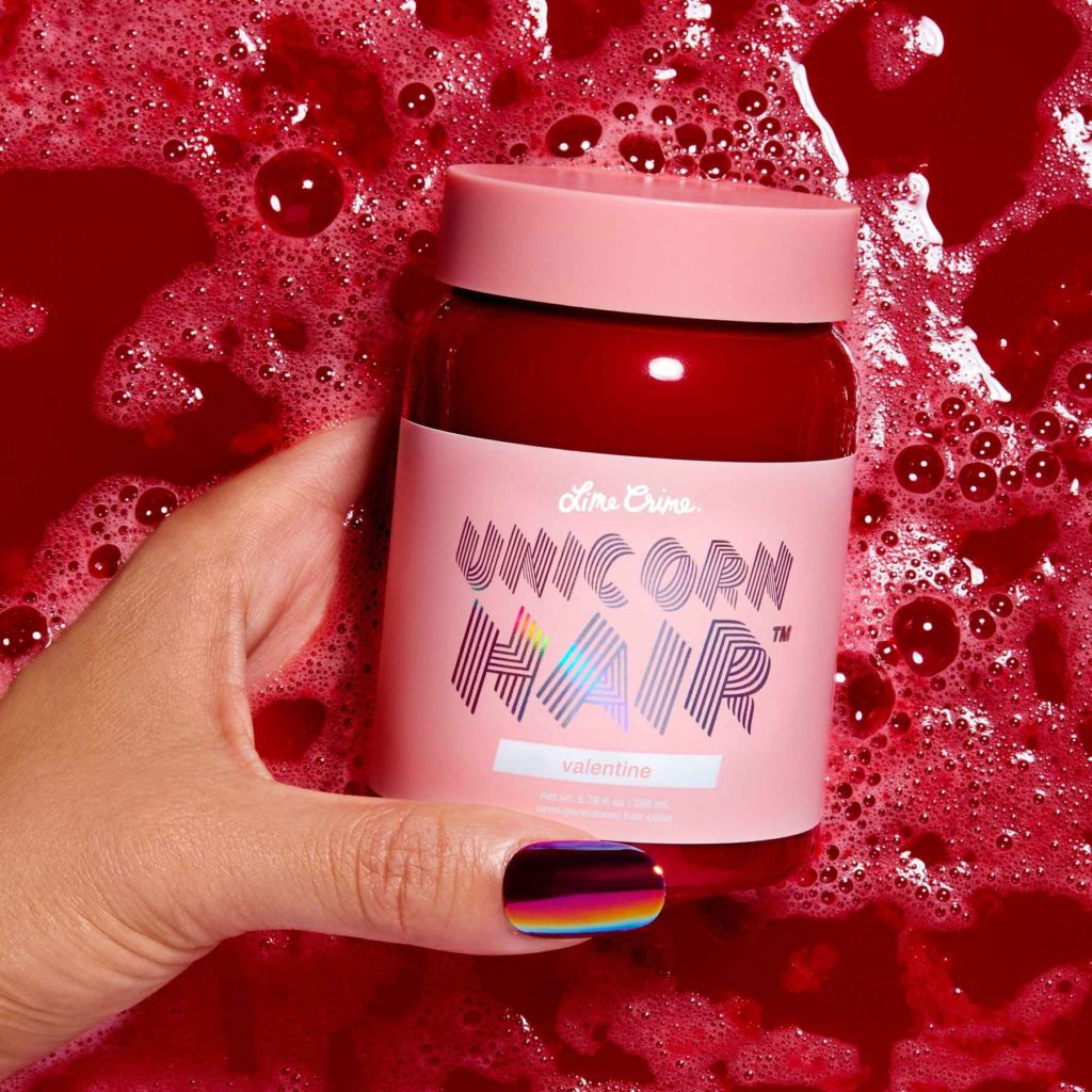 Lime Crime Unicorn Hair Dye Review 