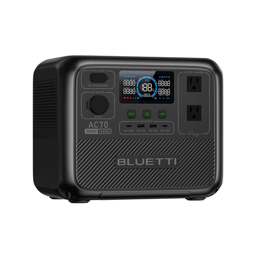 BLUETTI AC70 Portable Power Station Review