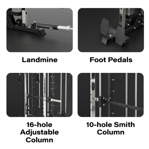 MAJOR FITNESS All-In-One Home Gym Smith Machine Spirit B2 Review