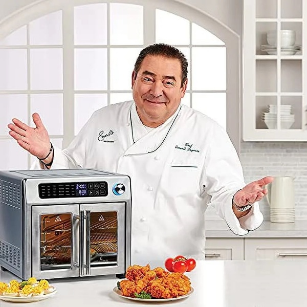 Midea Flexify™ French Door Air Fryer Oven vs. Emeril Lagasse French Door AirFryer