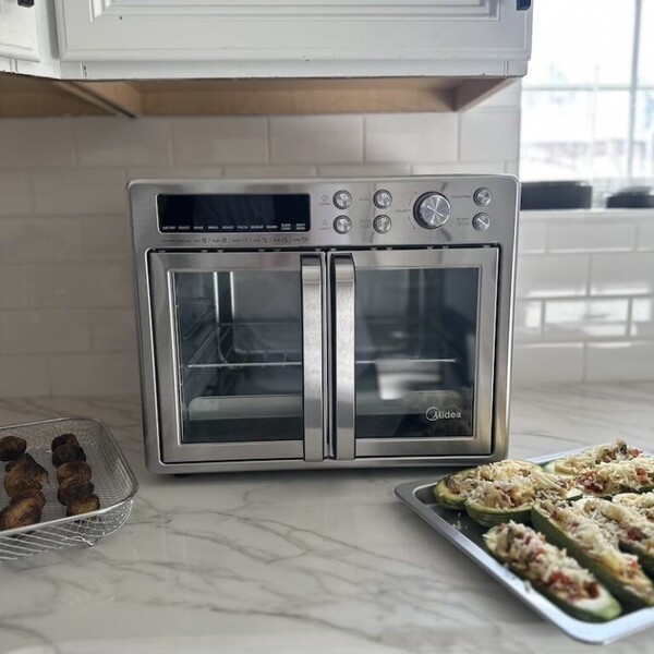 Midea Flexify™ French Door Air Fryer Oven vs. Emeril Lagasse French Door AirFryer